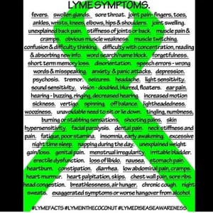 The Many Symptoms of Lyme Disease